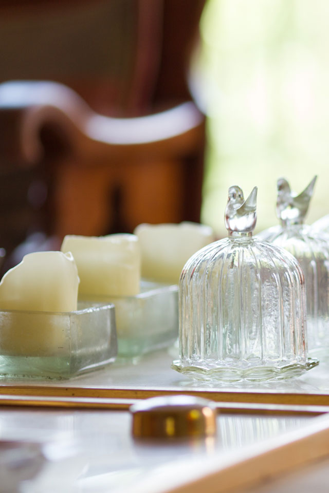 Détail décoration intérieure pour vacances et événements en Provence